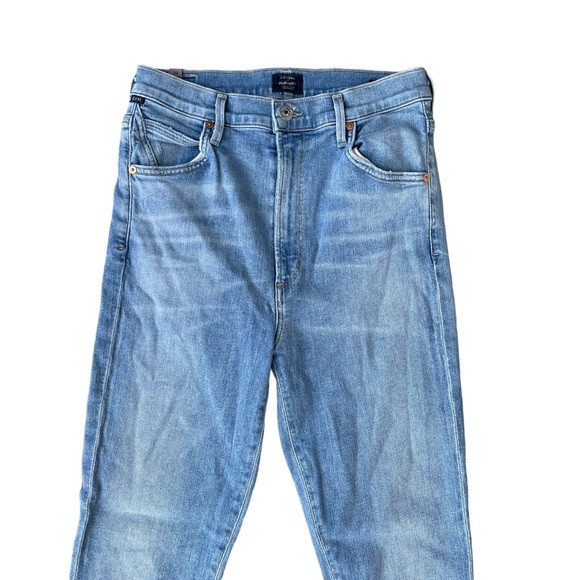 Citizens of Humanity Women’s Light Wash Chrissy High Rise Skinny Jeans - Picture 3 of 9